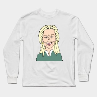 MERYL STREEP FAN ART Long Sleeve T-Shirt